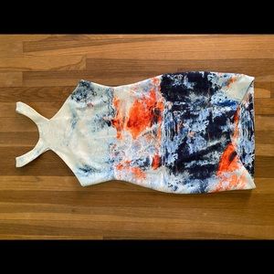 BEC & Bridge abstract evening dress